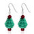 Christmas Tree Earrings Project With Serinity Beads