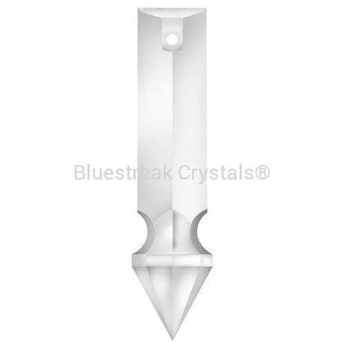 134 Preciosa Lighting Crystal Prism - 64x14mm-Preciosa Lighting Crystals-Crystal-Pack of 112 (Wholesale)-Bluestreak Crystals