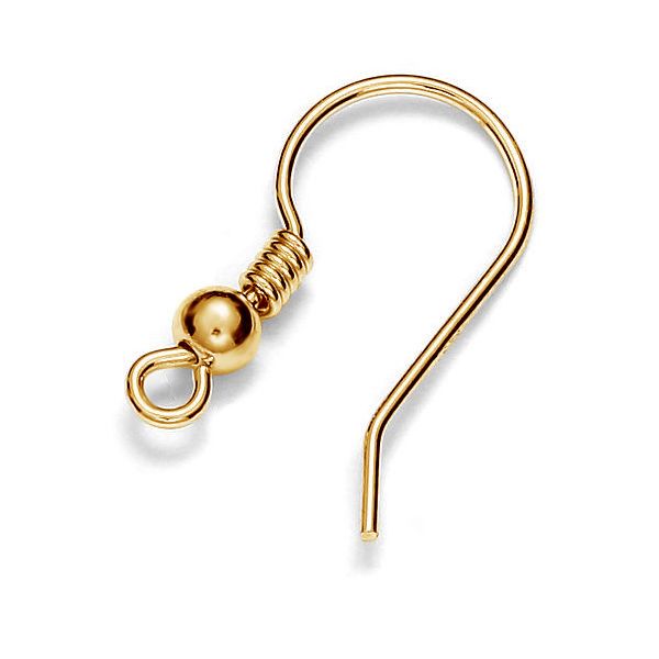 Gold Plated Fish Hook Earwires Gold Plated Fish Hook Earwires
