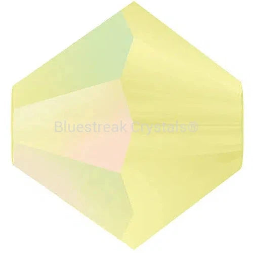 Preciosa Beads Bicone Acid Yellow Matte AB-Preciosa Beads-3mm - Pack of 1440 (Wholesale)-Bluestreak Crystals