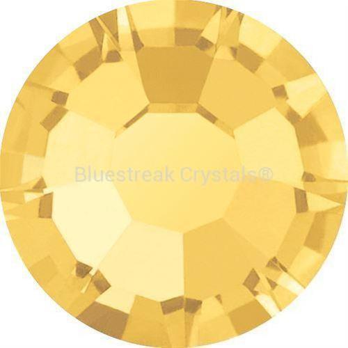 Preciosa Flat Back Crystals Rhinestones Non Hotfix (MAXIMA) Crystal Blond Flare-Preciosa Flatback Rhinestones Crystals (Non Hotfix)-SS5 (1.8mm) - Pack of 100-Bluestreak Crystals