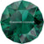 Serinity Chatons Round Stones (1028 & 1088) Emerald Ignite UNFOILED-Serinity Chatons & Round Stones-PP24 (3.10mm) - Pack of 100-Bluestreak Crystals