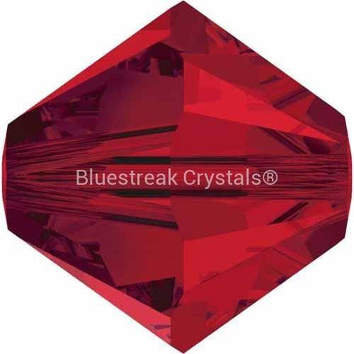 Serinity Crystal Beads Bicone (5328) Light Siam-Serinity Beads-3mm - Pack of 25-Bluestreak Crystals