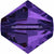 Serinity Crystal Beads Bicone (5328) Purple Velvet-Serinity Beads-3mm - Pack of 25-Bluestreak Crystals