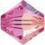 Serinity Crystal Beads Bicone (5328) Rose AB-Serinity Beads-3mm - Pack of 25-Bluestreak Crystals