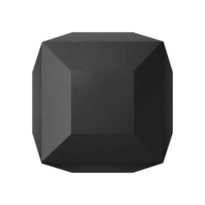 Serinity Crystal Beads Cube (5601) Jet - Bluestreak Crystals