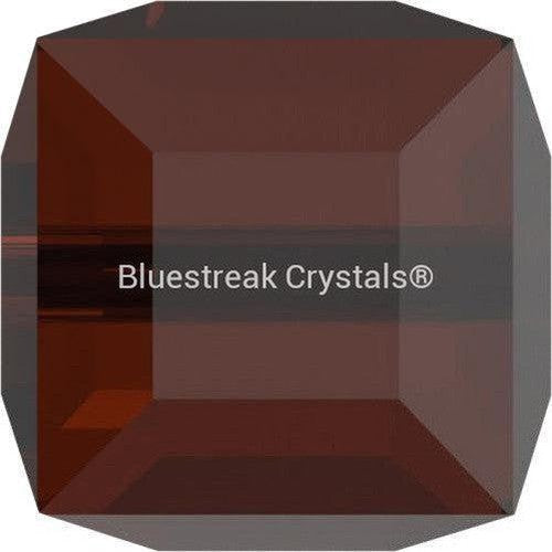 Serinity Crystal Beads Cube (5601) Smoked Amber-Serinity Beads-4mm - Pack of 5-Bluestreak Crystals