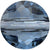 Serinity Crystal Beads Thin Round (5034) Montana-Serinity Beads-6mm - Pack of 4-Bluestreak Crystals
