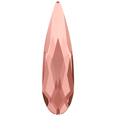 Serinity Flat Back Crystals Non Hotfix Raindrop (2304) Blush Rose - Bluestreak Crystals