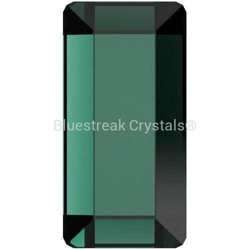 Serinity Hotfix Flat Back Crystals Baguette (2510) Emerald-Serinity Hotfix Flatback Crystals-3.7x1.9mm - Pack of 20-Bluestreak Crystals