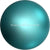 Serinity Pearls Cabochon (5817) Crystal Iridescent Dark Turquoise-Serinity Pearls-6mm - Pack of 8-Bluestreak Crystals
