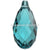 Serinity Pendants Briolette (6010) Blue Zircon-Serinity Pendants-11mm - Pack of 1-Bluestreak Crystals