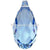 Serinity Pendants Briolette (6010) Cool Blue-Serinity Pendants-11mm - Pack of 1-Bluestreak Crystals
