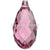 Serinity Pendants Briolette (6010) Rose-Serinity Pendants-11mm - Pack of 1-Bluestreak Crystals