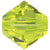 Swarovski Crystal Beads Bicone (5328) Citrus Green-Swarovski Crystal Beads-3mm - Pack of 25-Bluestreak Crystals