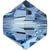 Swarovski Crystal Beads Bicone (5328) Recreated Ice Blue-Swarovski Crystal Beads-3mm - Pack of 25-Bluestreak Crystals