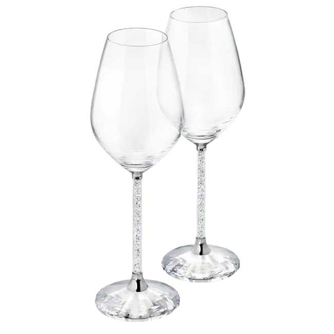 Swarovski Crystalline Wine Glasses (Set of 2)