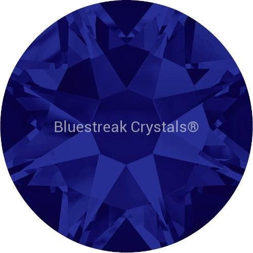 Swarovski Flat Back Crystals Rhinestones Non Hotfix (2000, 2058 & 2088) Cobalt-Swarovski Flatback Rhinestones Crystals (Non Hotfix)-SS5 (1.8mm) - Pack of 50-Bluestreak Crystals