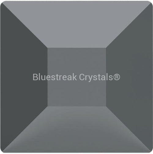 Swarovski Flat Back Crystals Rhinestones Non Hotfix Square (2400) Jet Hematite UNFOILED-Swarovski Flatback Rhinestones Crystals (Non Hotfix)-4mm - Pack of 20 - End of Line-Bluestreak Crystals