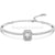 Swarovski Millenia Bangle Octagon Cut Pave White Rhodium Plated-Swarovski Jewellery-Bluestreak Crystals