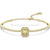 Swarovski Millenia Bangle Octagon Cut Pave Yellow Gold-Tone Plated-Swarovski Jewellery-Bluestreak Crystals