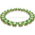 Swarovski Millenia Necklace Oversized Octagon Cut Green Gold-Tone Plated-Swarovski Jewellery-Bluestreak Crystals