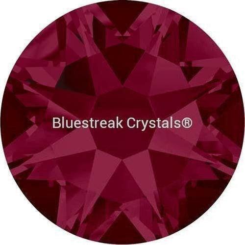 Swarovski Colour Sample Service Flatbacks - Standard Colours-Bluestreak Crystals® Sample Service-Ruby-Bluestreak Crystals