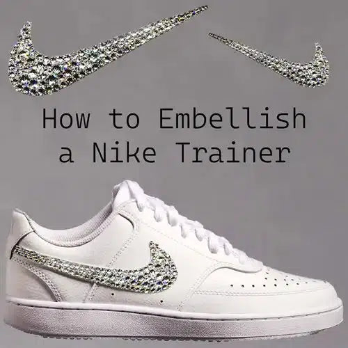 Bedazzled Nike Sneakers: Adding Shine and Glamour to Your Footwear Collection