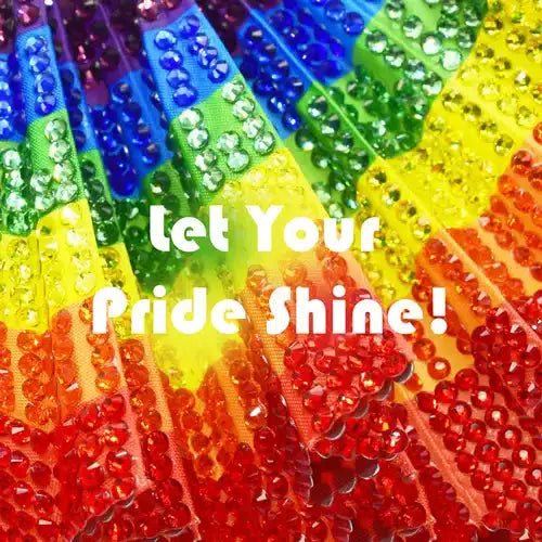 Let Your Pride Shine With Serinity Flat Back Crystals