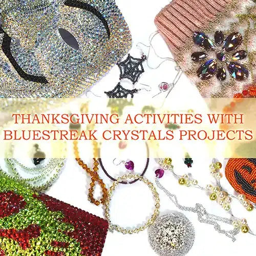 Crafting, Embellishment and Jewellery making projects to enjoy with the family on Thanksgiving or Christmas