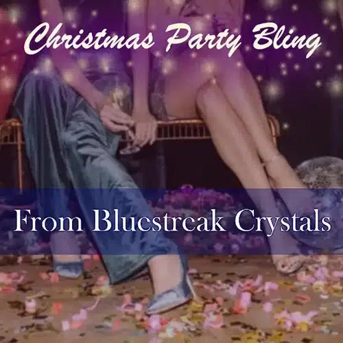 Christmas Party Bling - Are You Ready? We have a wide range of rhinestones at Bluestreak Crystals that are perfect for Xmas party bling!