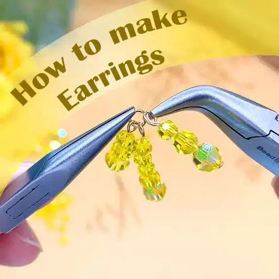 How To Make Earrings With Preciosa Beads from Bluestreak Crystals