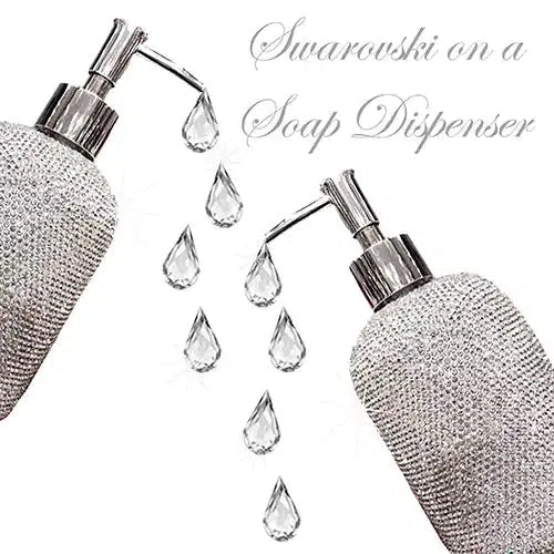 How to Add Swarovski Crystals to a Soap Dispenser