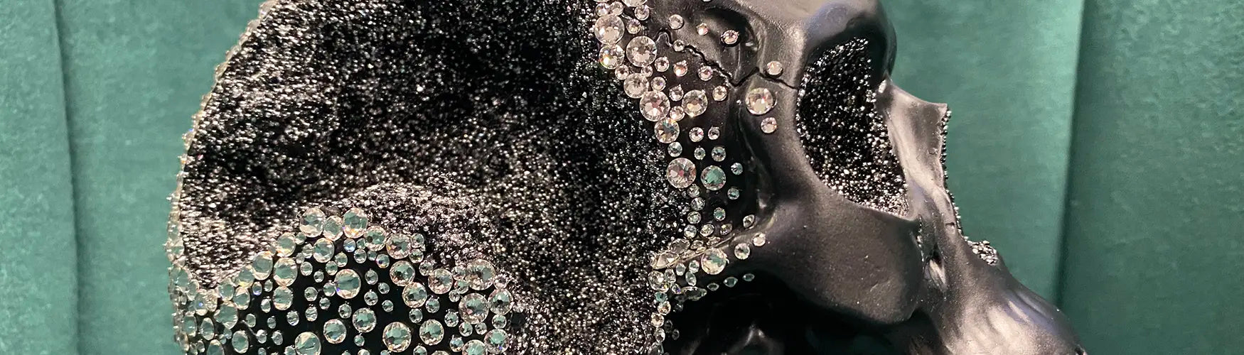 Decorate A Skull With Faerie Preciosa Crystals For Halloween