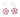 flower earrings made with preciosa seed beads in ping and green