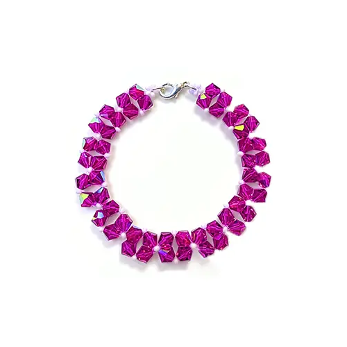 Preciosa Bicone Cluster Bracelet