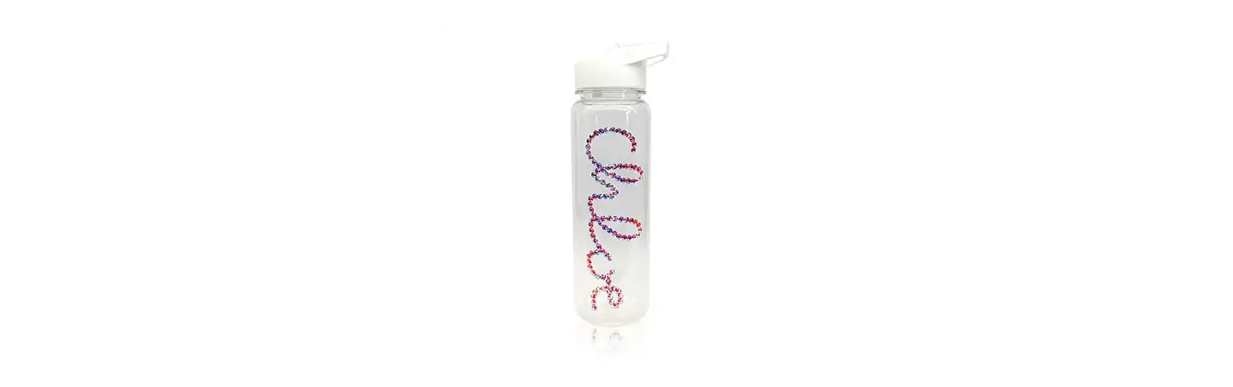 Preciosa Crystals Love Island Water Bottle Rhinestone Embellishment