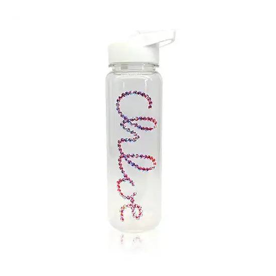 Preciosa Crystals Love Island Water Bottle Rhinestone Embellishment