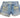 denim shorts embellished with crystals
