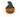 Pumpkin brooch made with Preciosa seed beads