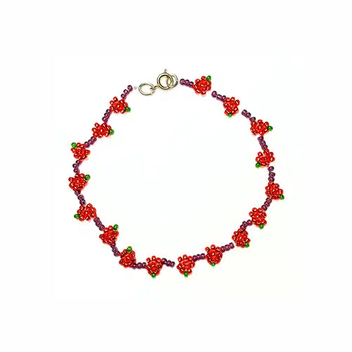 Preciosa Pumpkin Seed Bead Bracelet