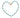 wire heart decoration with Preciosa beads