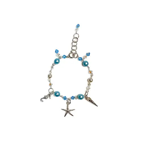 Serinity Beach Themed Charm Bracelet