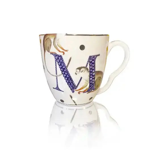 Serinity Crystals Coffee Mug Rhinestone Embellishment