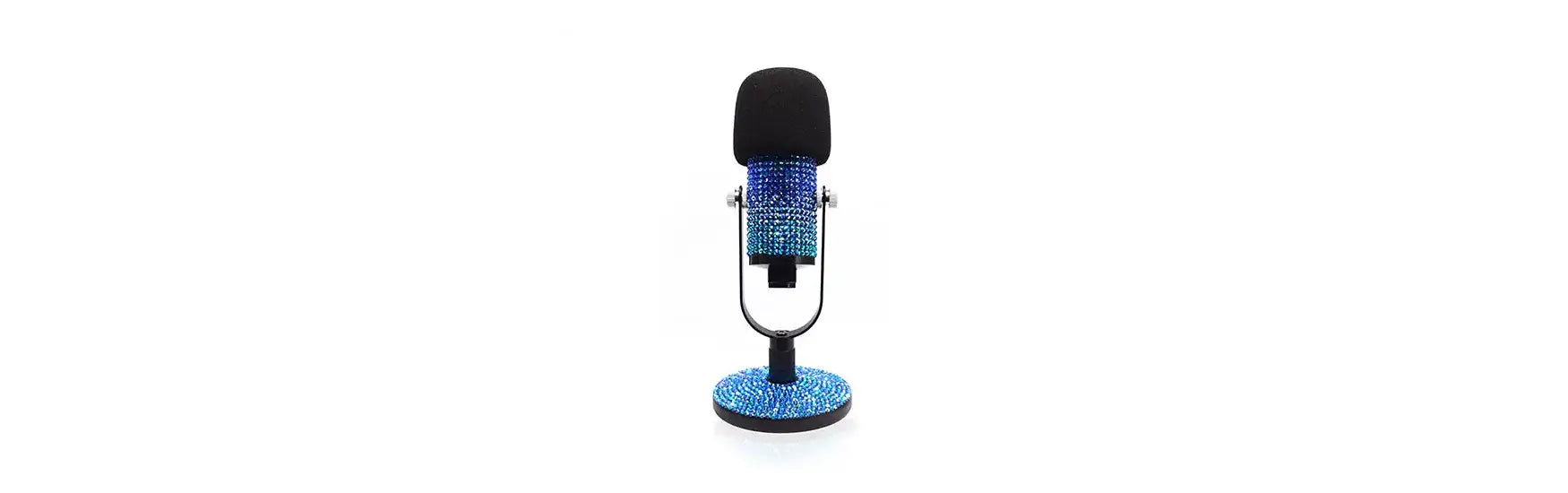 Serinity Rhinestones Microphone Embellishment Project