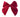 red christmas bow embellished with Swarovski flatback crystals in siam