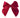 red christmas bow embellished with Swarovski flatback crystals in siam