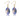 How to Make Crystal Pendant Earrings