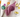 Swarovski crystals and mesh in a wide range of colours 