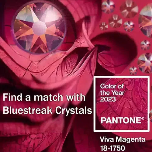 Pantone Viva Magenta - The Best Colour Match of Rhinestones